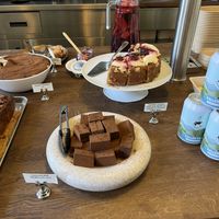 Some sweet treats on offer   at Café Petiole in London