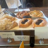 Vegan pastries  at Café Petiole in London