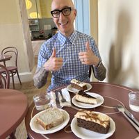   at Café Petiole in London