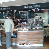 Service area at Boston Tea Party in Worcester