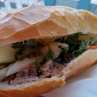 Vegan bánh mi at Bánh mì Chay Thuận Hảo in Ho Chi Minh City