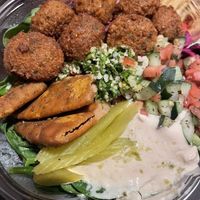 Falafel Salad  at Falafel Inc in Alexandria