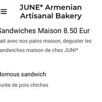  at Juni Armenian Bakery in Paris