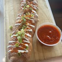 Buffalo chiken stromboli  at Roman's Pizza House in Absecon