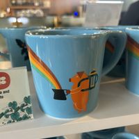 Cute mug  at Big Island Coffee Roasters in Hilo