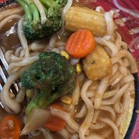 Udon Steamed Vegetable Curry  at Curry Life in San Jose
