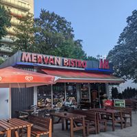 Outside of Mervan Bistro at Mervan Bistro in Berlin