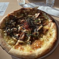 teriyaki soy meat pizzaa  at HND - Chaya Vegan Friendly Tokyo - T3 in Ota