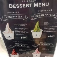 Vegan ice cream at HND - Chaya Vegan Friendly Tokyo - T3 in Ota