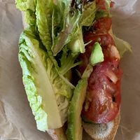 Veggie sandwich (3/5) #Veganuary at Le Croissant in Logan