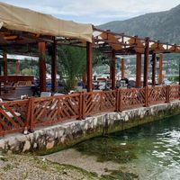 From the outside at Little Bay   in Kotor