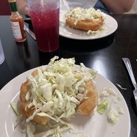Vegan fry bread    at Longhouse Cafe in Forks