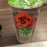 lassi drink  at Maran Vegan in Vienna