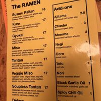   at Susuru Ramen in Astoria