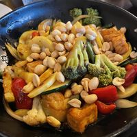 Kung pow tofu  at Mamaling in Palm Coast