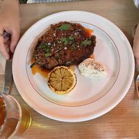 Fried eggplant ”Cotolette di Melanzane” (rate: 4/5)  at Fir in Malmo