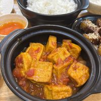 Tofu with tomato sauce  at HƯƠNG SEN in Da Nang