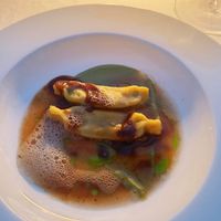 Agnolotti with a very tasty souce at Telezzüz in Istanbul