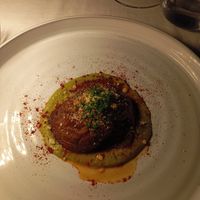 Slow cooked mushrooms at Telezzüz in Istanbul