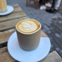 Oat Cappuccino at Thirty5ive in Marrakech