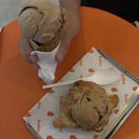 You can get your ice cream in a cone too!  at bubu in Metro Manila