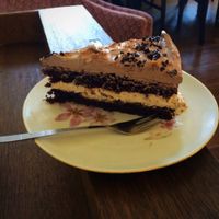 chocolate Spekulatius cake  at V-Cake Cafe in Dresden