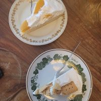 weird tasting cakes, the cream made us feel weird at V-Cake Cafe in Dresden