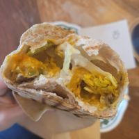 average pumpkin wrap at V-Cake Cafe in Dresden