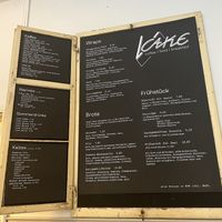 Speisekarte   at V-Cake Cafe in Dresden