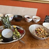 sweet buffet  at V-Cake Cafe in Dresden