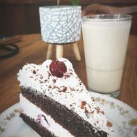 Torta della foresta nera at V-Cake Cafe in Dresden