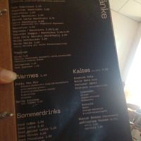 Drinks at V-Cake Cafe in Dresden