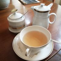 english breakfast tea at V-Cake Cafe in Dresden