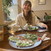 Avocado Bread  at V-Cake Cafe in Dresden