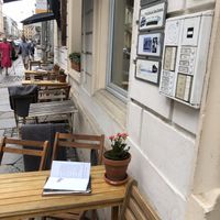 Outside   at V-Cake Cafe in Dresden