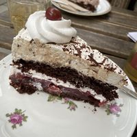 Schwarzwälder Kirschtorte  at V-Cake Cafe in Dresden