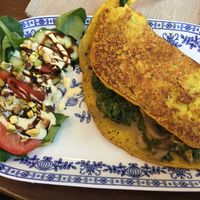 XXL Omelett at V-Cake Cafe in Dresden