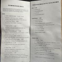 Sommerkarte (2024)  at V-Cake Cafe in Dresden