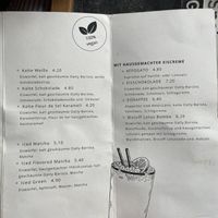 Sommerkarte (2024)  at V-Cake Cafe in Dresden