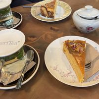 Mango-Maracuja-Cheesecake  at V-Cake Cafe in Dresden