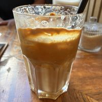 Iced Biscoff Latte mit doppeltem Espresso   at V-Cake Cafe in Dresden