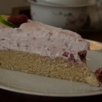 Blueberry-Cake at V-Cake Cafe in Dresden