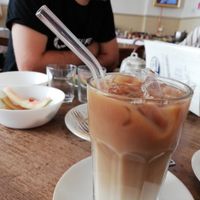 Iced Latte at V-Cake Cafe in Dresden