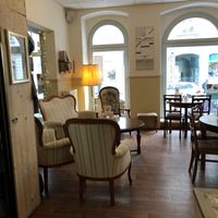 Cozy cafe at V-Cake Cafe in Dresden