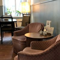 Cozy cafe at V-Cake Cafe in Dresden