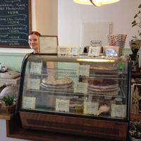 So many wonderful cakes at V-Cake Cafe in Dresden