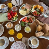 Table brunch  at V-Cake Cafe in Dresden