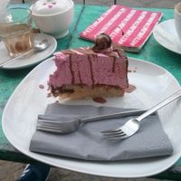 a great cake at Chaostheorie in Berlin