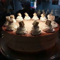 Hazelnut Wafer cake at Chaostheorie in Berlin