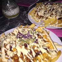 chilli cheese fries = life at Chaostheorie in Berlin